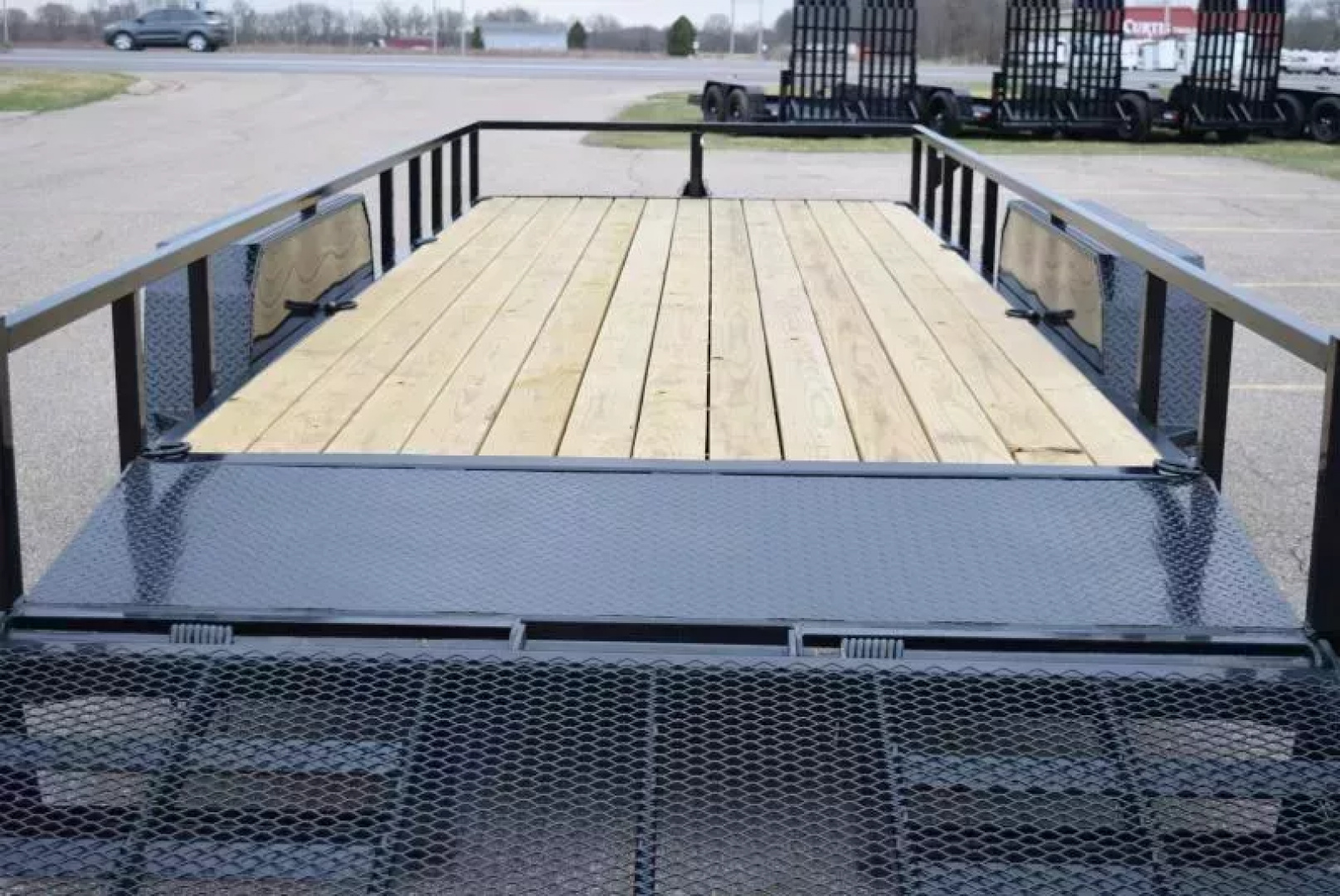 New BND 20' LANDSCAPE UTILITY TRAILER w/ 5200LB AXLES AND HD REAR RAMP GATE