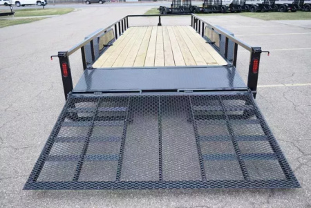 New BND 20' LANDSCAPE UTILITY TRAILER w/ 5200LB AXLES AND HD REAR RAMP GATE