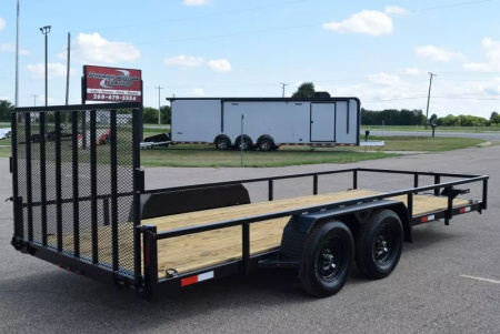 New BND 7x18' LANDSCAPE UTILITY TRAILER