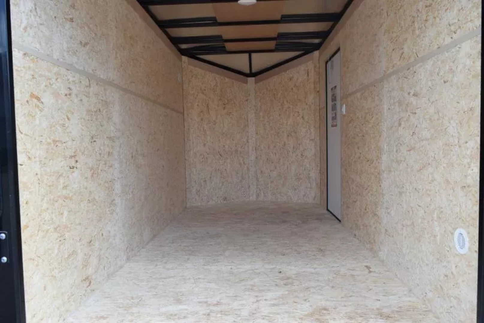 New BRAVO HERO 6x12 *MIDNIGHT EDITION* ENCLOSED CARGO TRAILER - POLYCOR .080 EXTERIOR