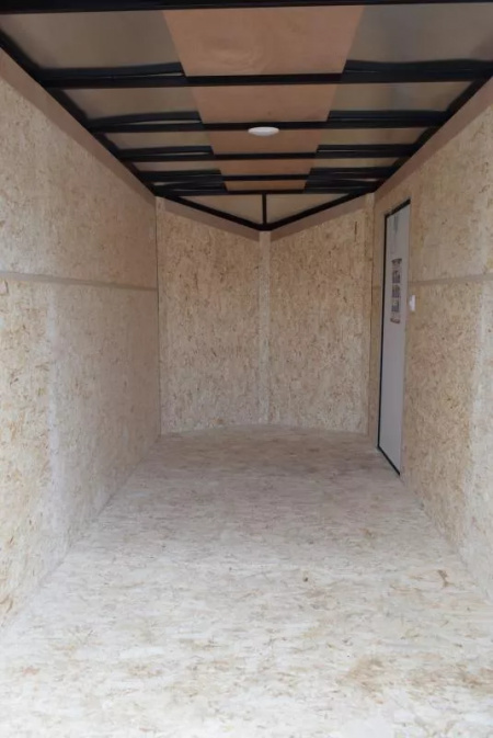 New BRAVO HERO 6x12 *MIDNIGHT EDITION* ENCLOSED CARGO TRAILER - POLYCOR .080 EXTERIOR