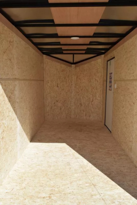 New BRAVO HERO 6x12 *MIDNIGHT EDITION* ENCLOSED CARGO TRAILER - POLYCOR .080 EXTERIOR