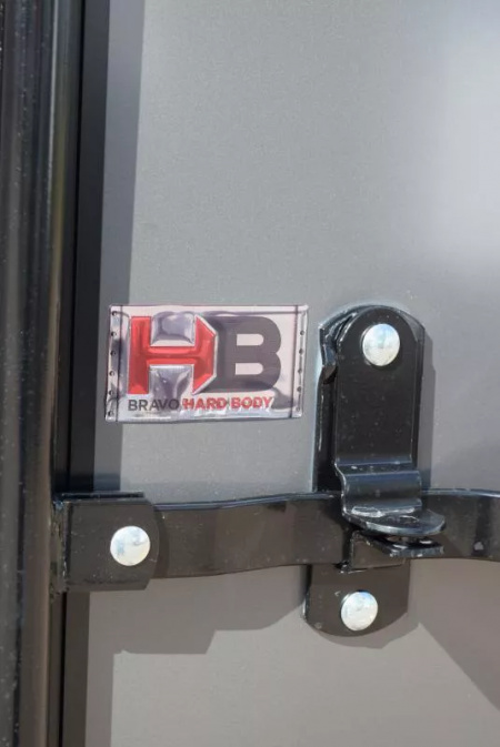 New BRAVO HERO 6x12 *MIDNIGHT EDITION* ENCLOSED CARGO TRAILER - POLYCOR .080 EXTERIOR