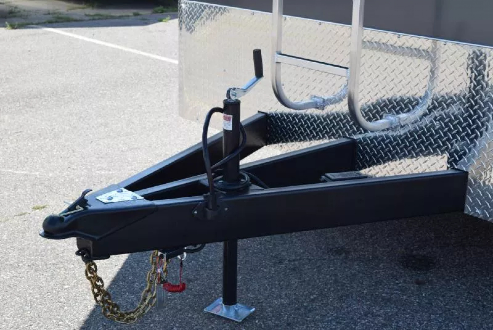 New BRAVO SCOUT 8.5X16 CONTRACTOR TRAILER w/ REAR RAMP DOOR - .080 POLYCOR EXTERIOR SKIN