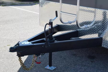 New BRAVO SCOUT 8.5X16 CONTRACTOR TRAILER w/ REAR RAMP DOOR - .080 POLYCOR EXTERIOR SKIN