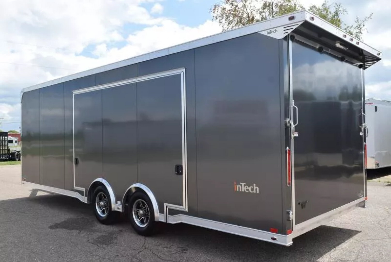 New INTECH 8.5x24 LITE SERIES ALL ALUMINUM CAR HAULER