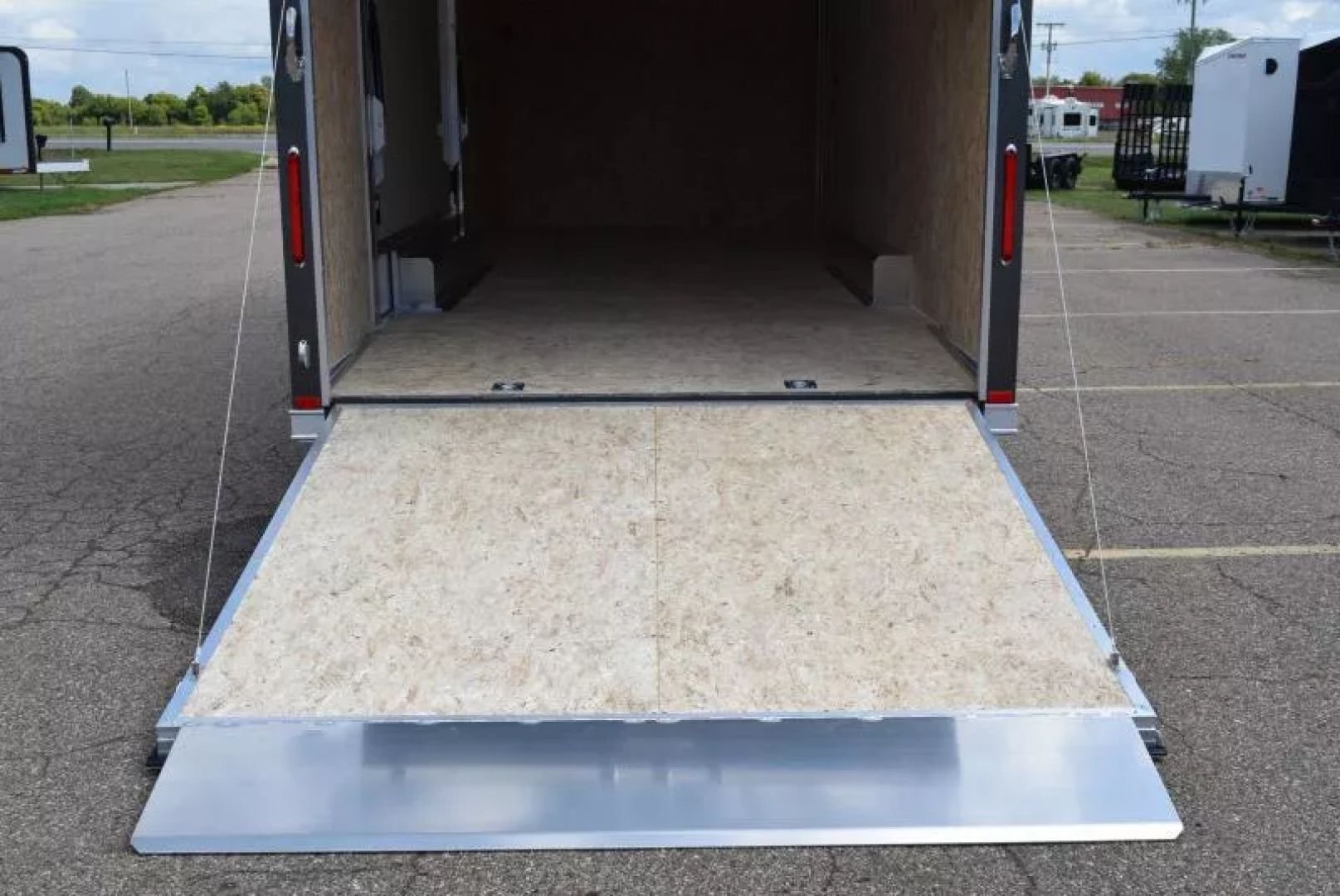 New INTECH 8.5x24 LITE SERIES ALL ALUMINUM CAR HAULER