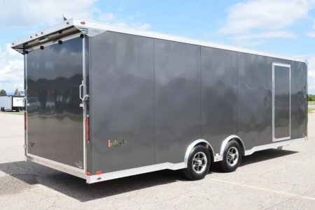New INTECH 8.5x24 LITE SERIES ALL ALUMINUM CAR HAULER