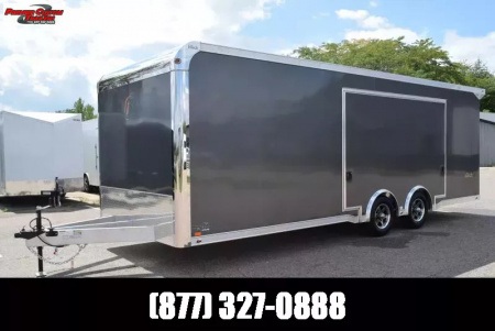New INTECH 8.5x24 LITE SERIES ALL ALUMINUM CAR HAULER