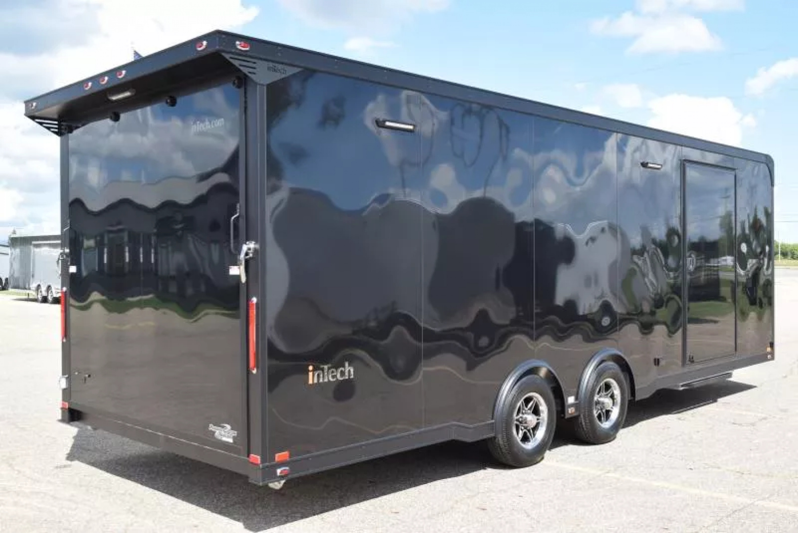 New INTECH 8.5x24 LITE SERIES ALL ALUMINUM RACE HAULER