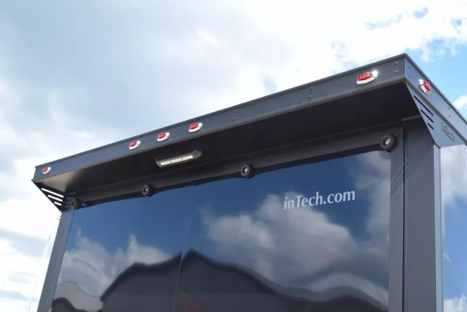 New INTECH 8.5x24 LITE SERIES ALL ALUMINUM RACE HAULER