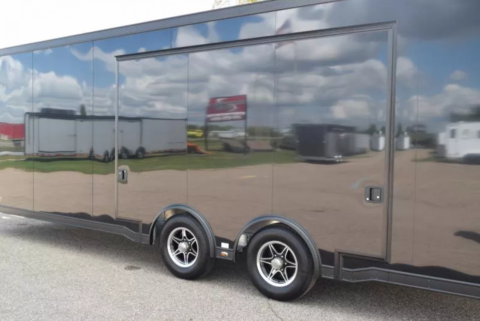 New INTECH 8.5x24 LITE SERIES ALL ALUMINUM RACE HAULER