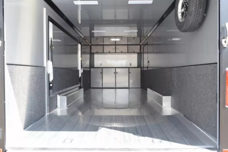 New INTECH 8.5x24 LITE SERIES ALL ALUMINUM RACE HAULER