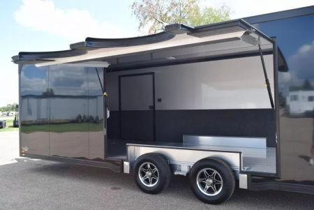 New INTECH 8.5x24 LITE SERIES ALL ALUMINUM RACE HAULER