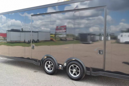New INTECH 8.5x24 LITE SERIES ALL ALUMINUM RACE HAULER