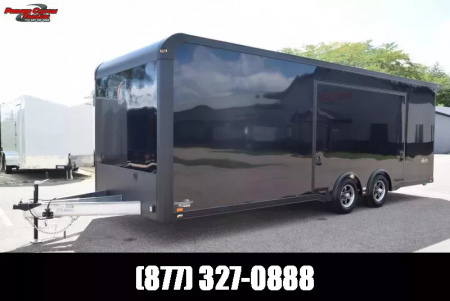 New INTECH 8.5x24 LITE SERIES ALL ALUMINUM RACE HAULER