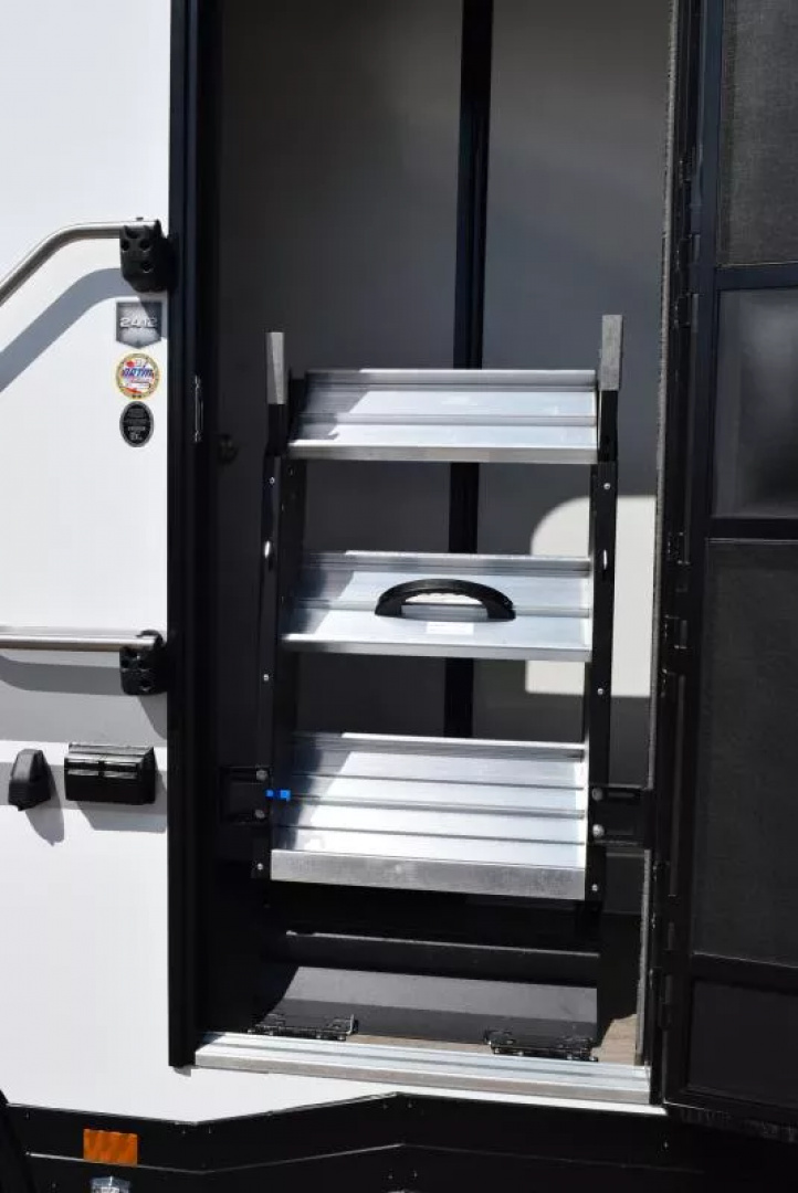 Used PRE-OWNED 2026 ATC PLA 550 2412 ALL ALUMINUM TOY HAULER - NEVER USED!!