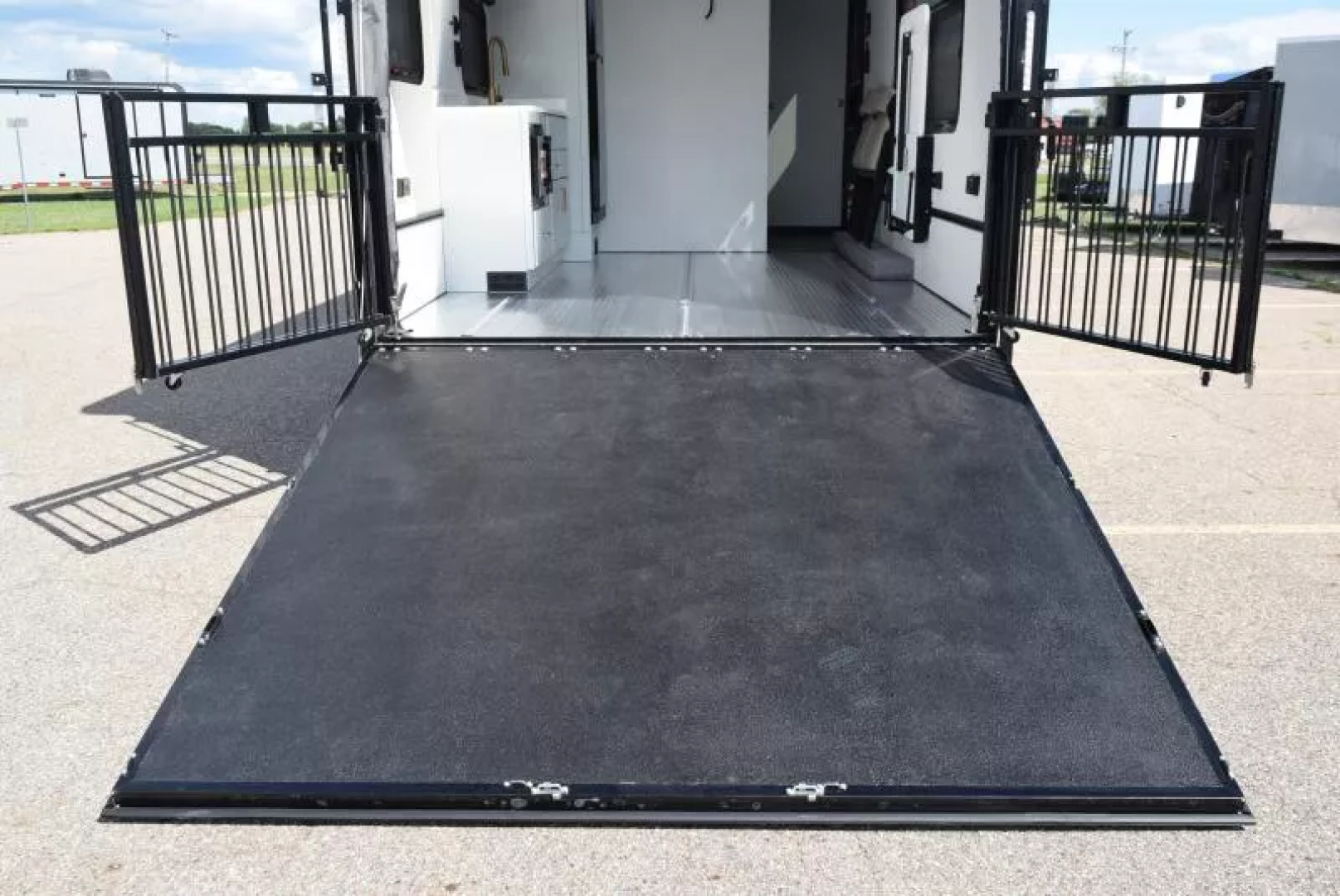 Used PRE-OWNED 2026 ATC PLA 550 2412 ALL ALUMINUM TOY HAULER - NEVER USED!!