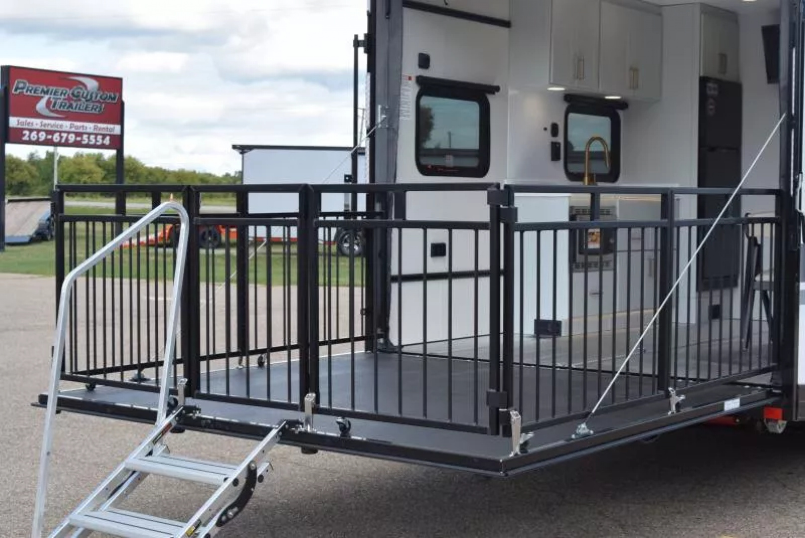 Used PRE-OWNED 2026 ATC PLA 550 2412 ALL ALUMINUM TOY HAULER - NEVER USED!!