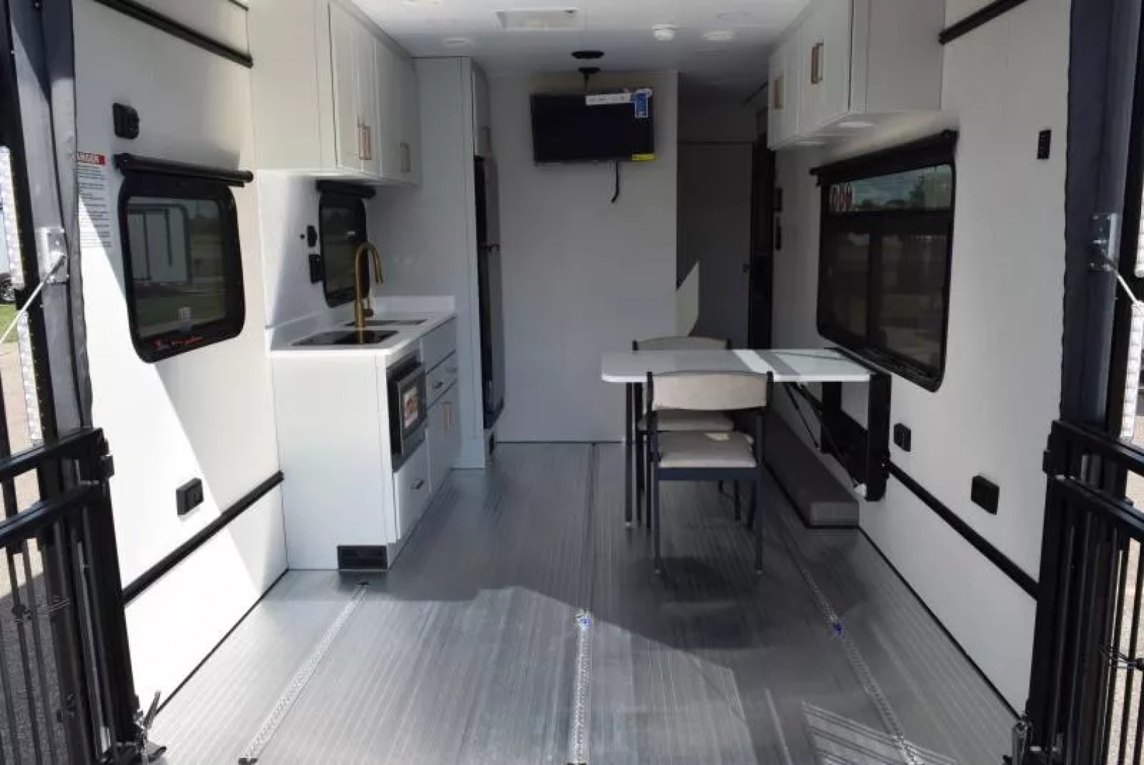 Used PRE-OWNED 2026 ATC PLA 550 2412 ALL ALUMINUM TOY HAULER - NEVER USED!!