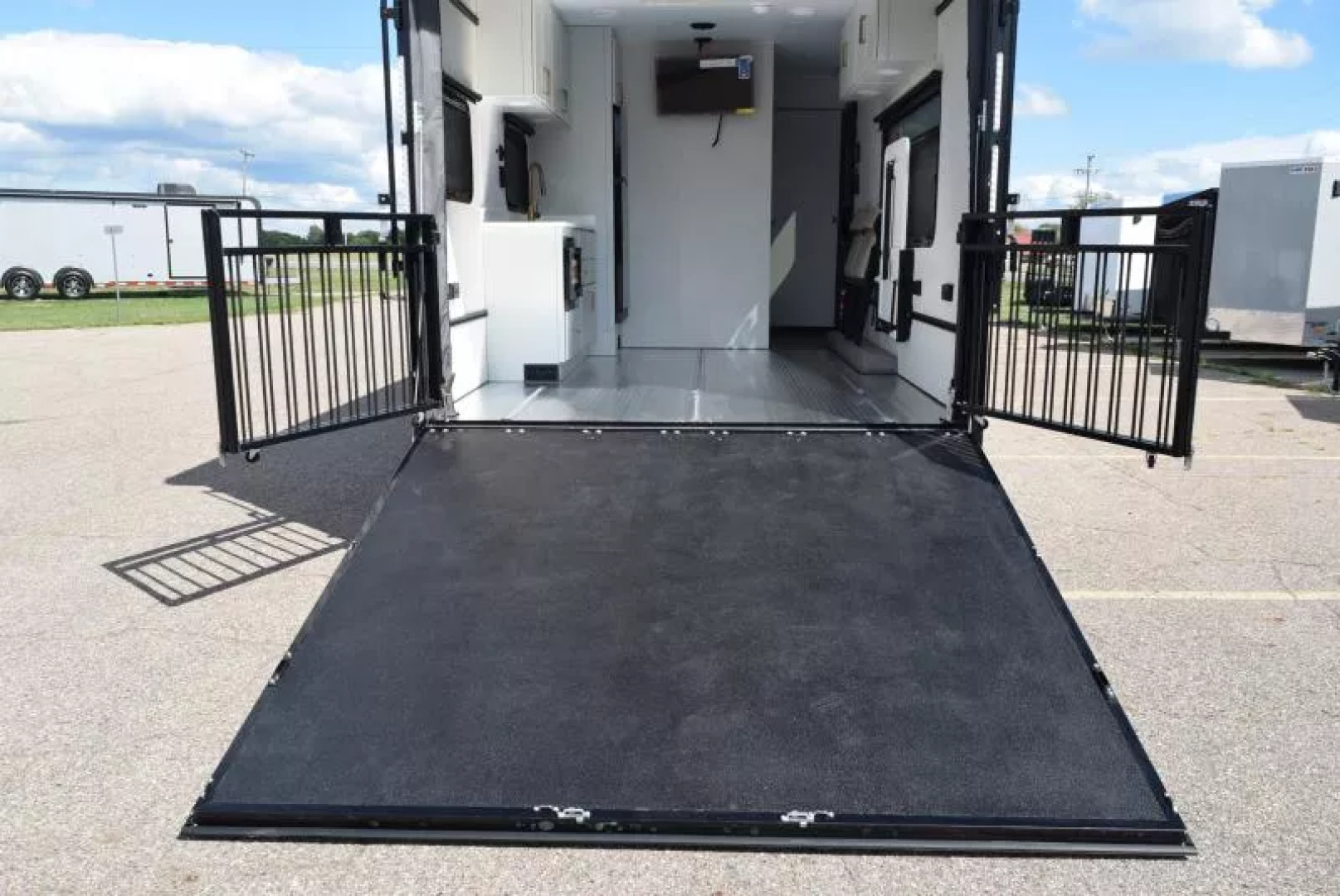 Used PRE-OWNED 2026 ATC PLA 550 2412 ALL ALUMINUM TOY HAULER - NEVER USED!!