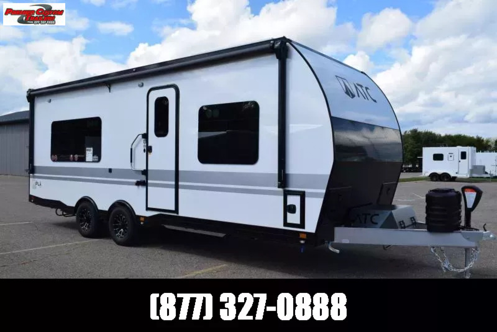 Used PRE-OWNED 2026 ATC PLA 550 2412 ALL ALUMINUM TOY HAULER - NEVER USED!!