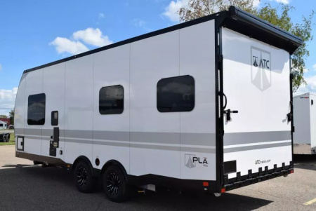 Used PRE-OWNED 2026 ATC PLA 550 2412 ALL ALUMINUM TOY HAULER - NEVER USED!!