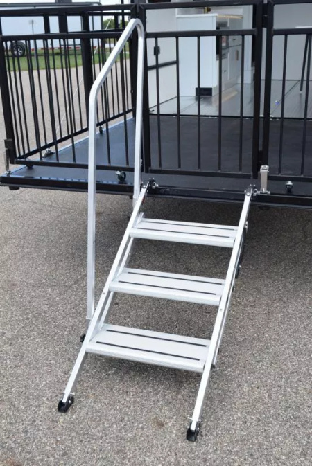 Used PRE-OWNED 2026 ATC PLA 550 2412 ALL ALUMINUM TOY HAULER - NEVER USED!!