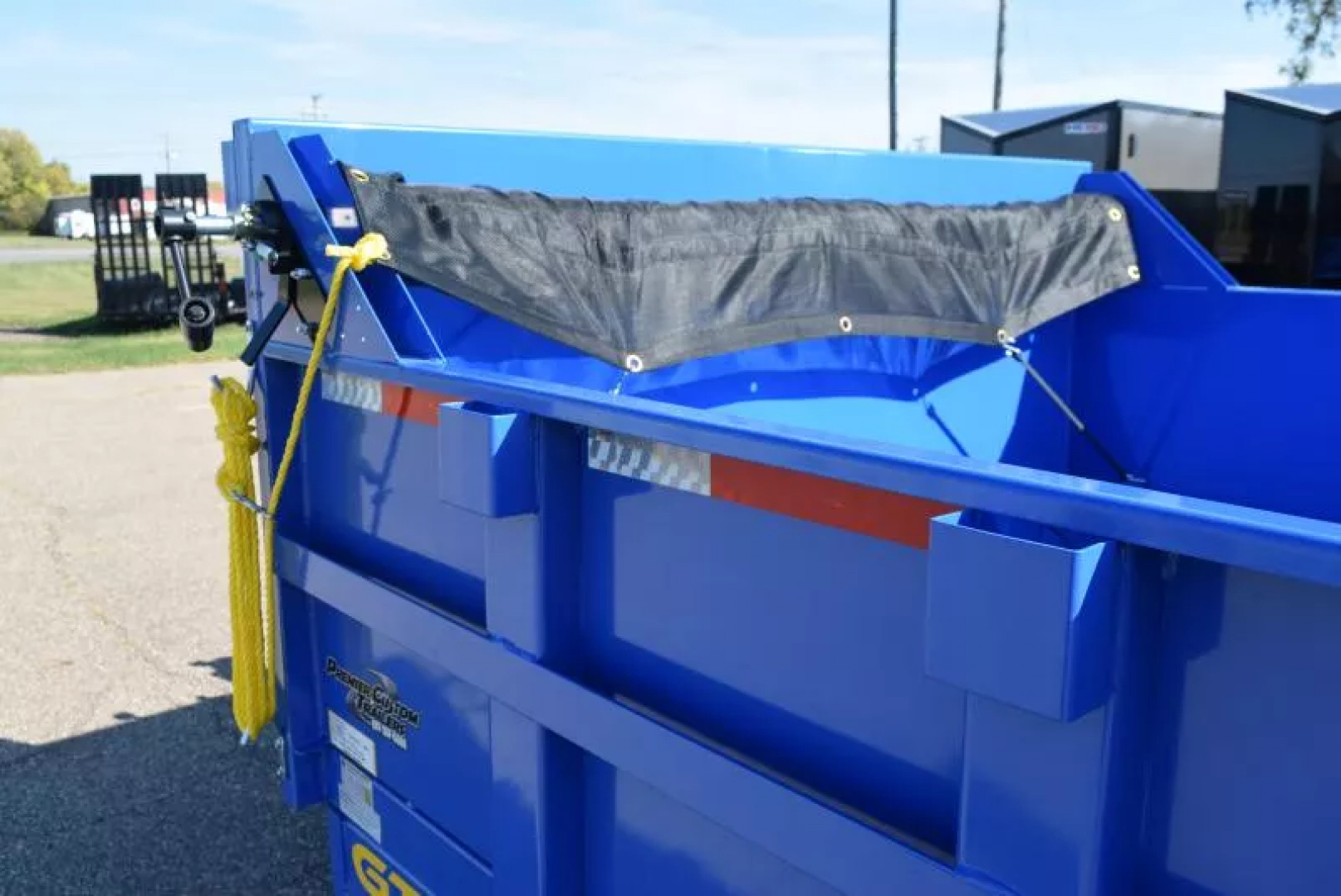 New GRIFFIN 7x14 14K DUMP TRAILER w/ TELESCOPING CYLINDER