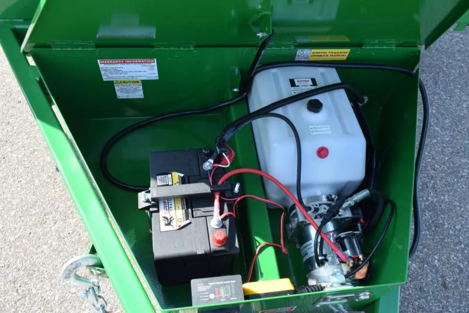 New GRIFFIN 7x14 14K DUMP TRAILER w/ TELESCOPING CYLINDER