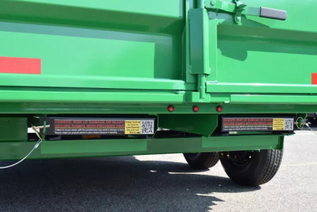 New GRIFFIN 7x14 14K DUMP TRAILER w/ TELESCOPING CYLINDER