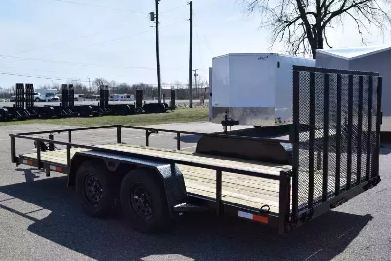 New BND 7x16' LANDSCAPE UTILITY TRAILER