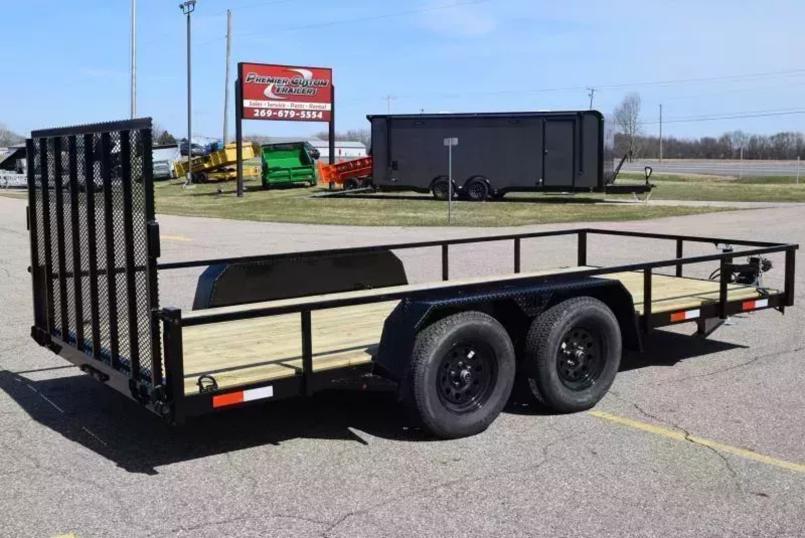 New BND 7x16' LANDSCAPE UTILITY TRAILER