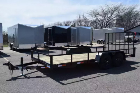 New BND 7x16' LANDSCAPE UTILITY TRAILER