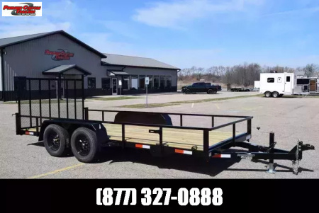 New BND 7x16' LANDSCAPE UTILITY TRAILER