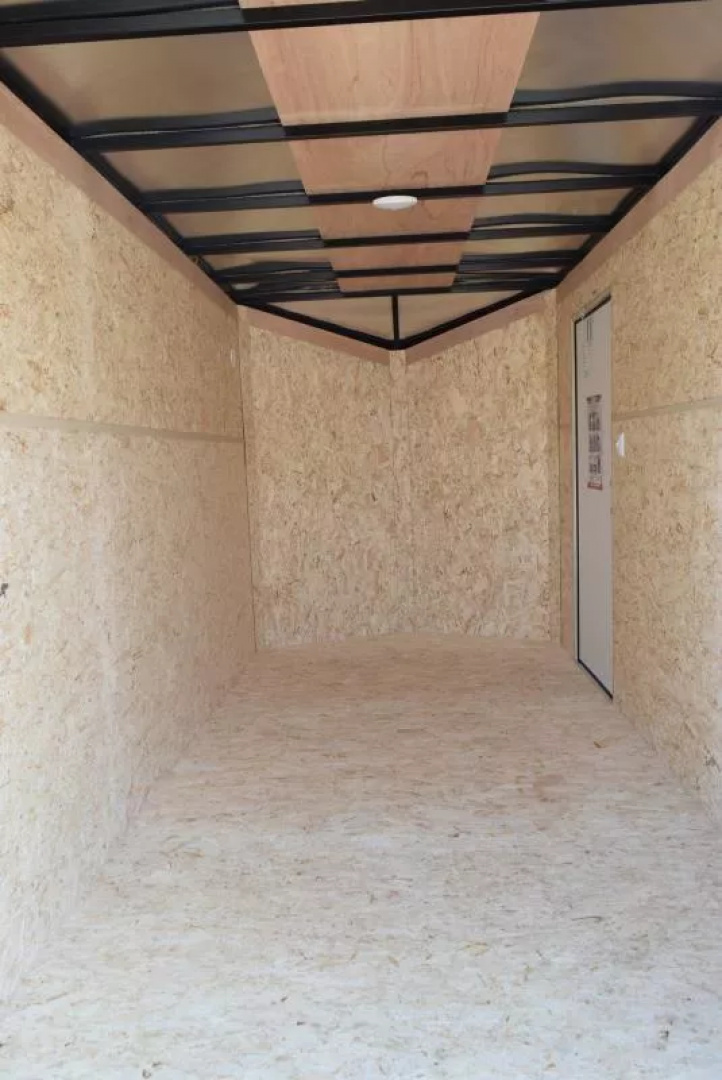 New BRAVO HERO 6x12 ENCLOSED CARGO TRAILER - POLYCOR .080 EXTERIOR