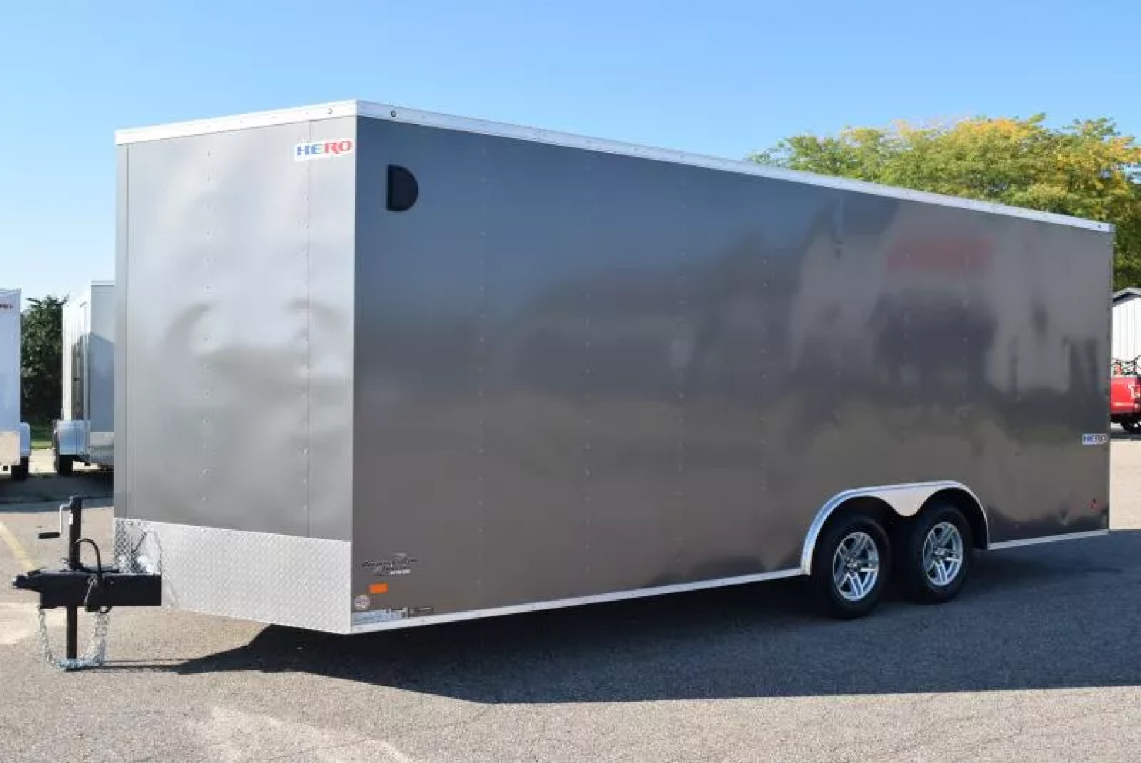 New BRAVO HERO 8.5x20 ENCLOSED CARGO TRAILER - 7k GVWR