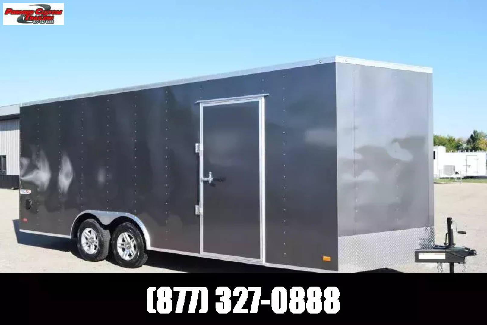 New BRAVO HERO 8.5x20 ENCLOSED CARGO TRAILER - 7k GVWR