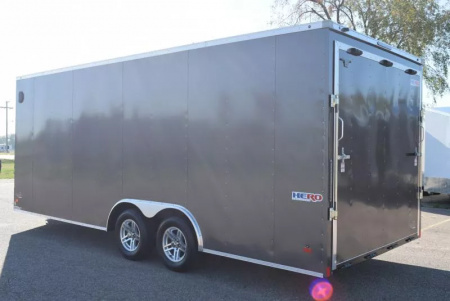 New BRAVO HERO 8.5x20 ENCLOSED CARGO TRAILER - 7k GVWR