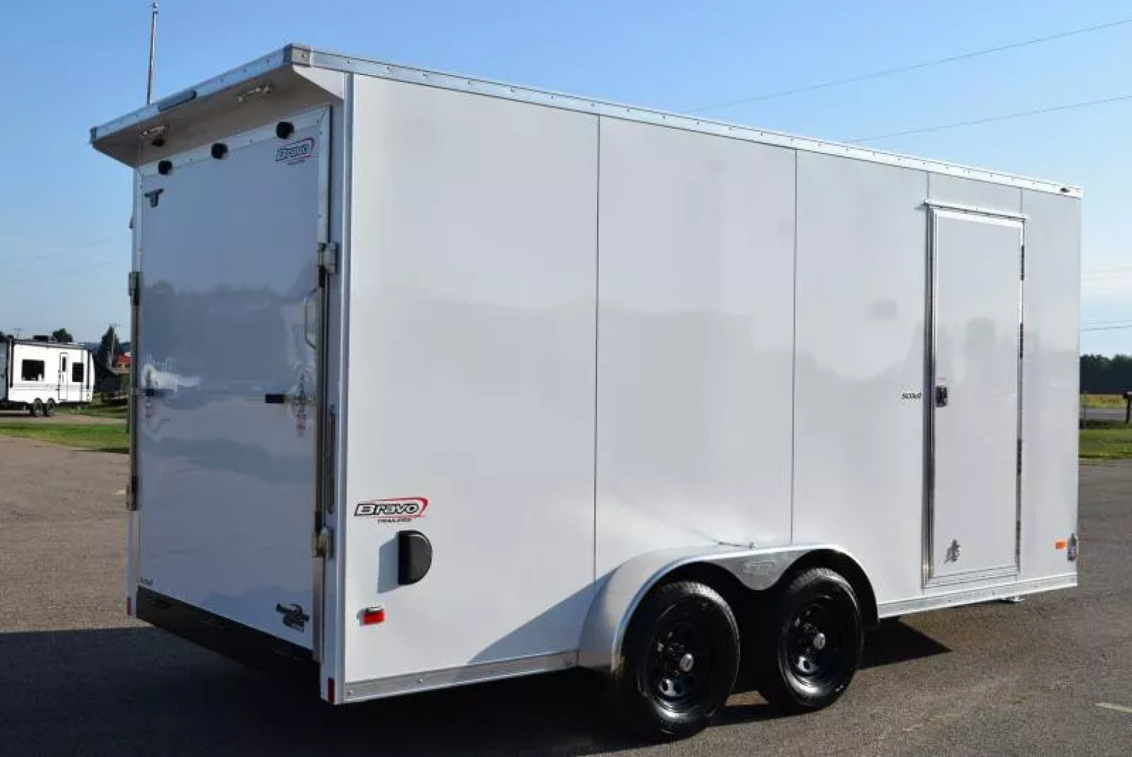 New BRAVO 7x16 SCOUT ENCLOSED CARGO TRAILER
