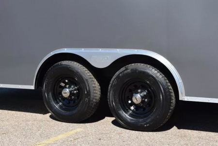 New BRAVO HERO 8.5x24 ENCLOSED CAR HAULER TRAILER - 10k GVWR - .080 POLYCOR EXTERIOR