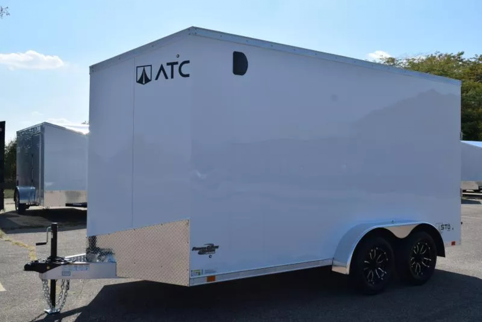 New ATC 7x14 STO 400 ALUMINUM CARGO TRAILER