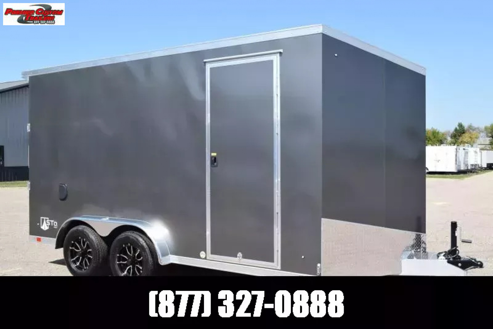 New ATC 7.5x14 STO 400 ALUMINUM CARGO TRAILER