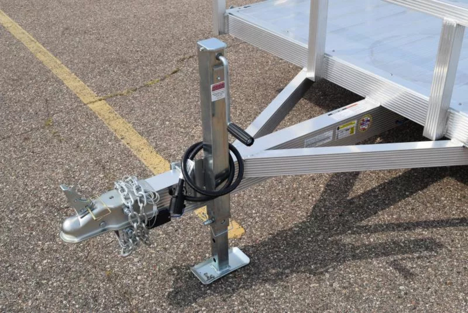 New SPORT HAVEN 7x14 DELUXE OPEN UTILITY w/ BI-FOLD RAMP GATE