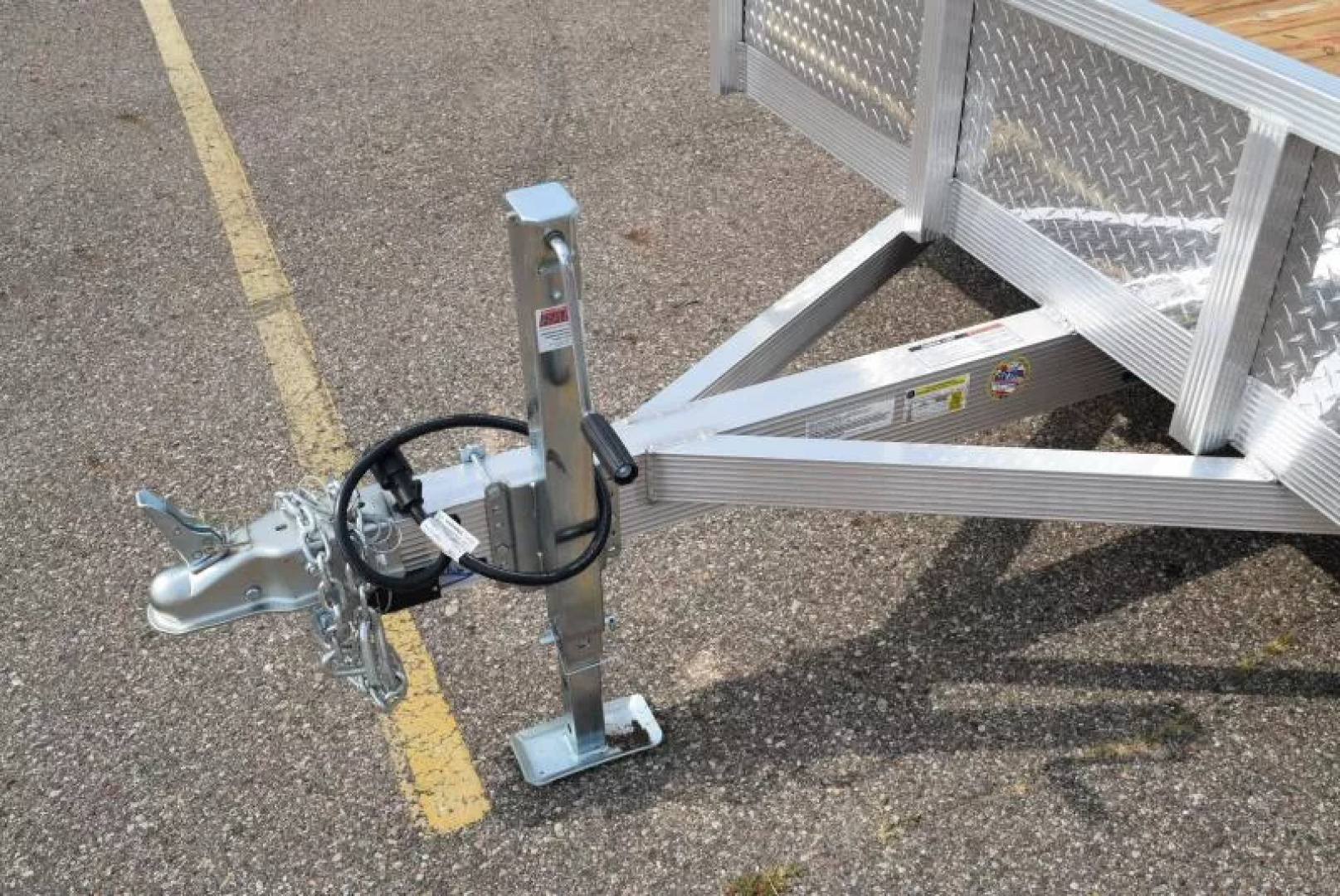 New SPORT HAVEN 7x14 OPEN UTILITY w/ BI-FOLD RAMP GATE & ATP SIDES