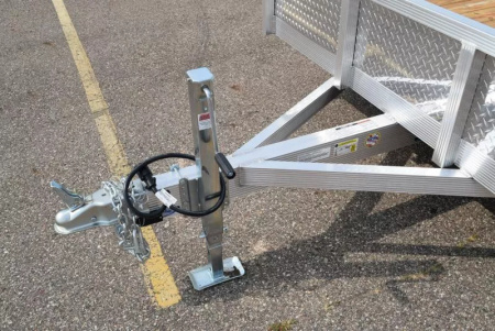 New SPORT HAVEN 7x14 OPEN UTILITY w/ BI-FOLD RAMP GATE & ATP SIDES