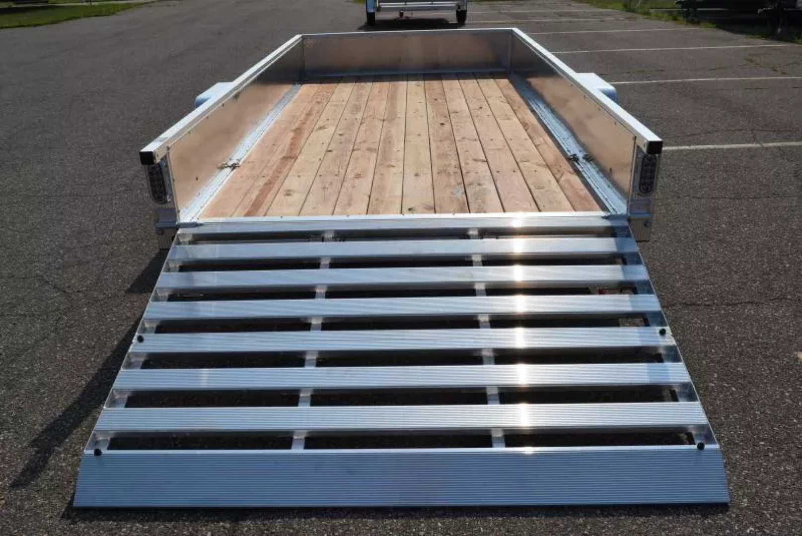 New SPORT HAVEN 6x12 OPEN UTILITY TRAILER w/ ATP SIDES & BI-FOLD GATE