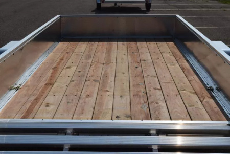 New SPORT HAVEN 6x12 OPEN UTILITY TRAILER w/ ATP SIDES & BI-FOLD GATE