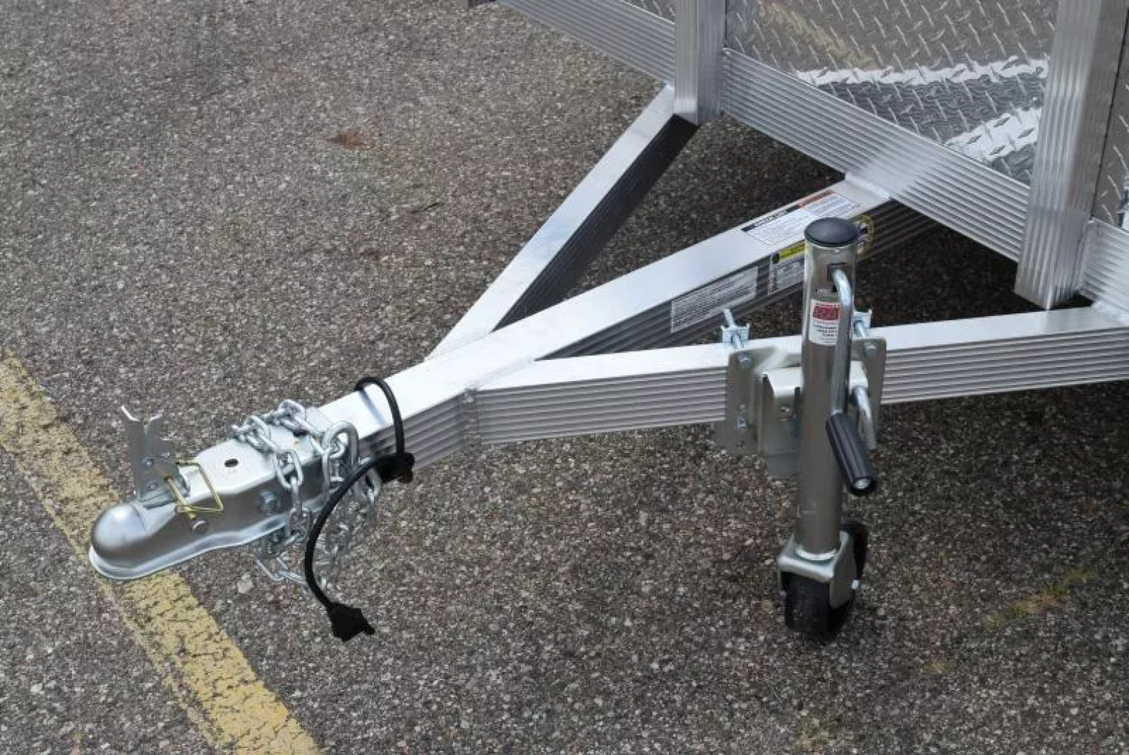 New SPORT HAVEN 6x12 OPEN UTILITY TRAILER w/ ATP SIDES & BI-FOLD GATE