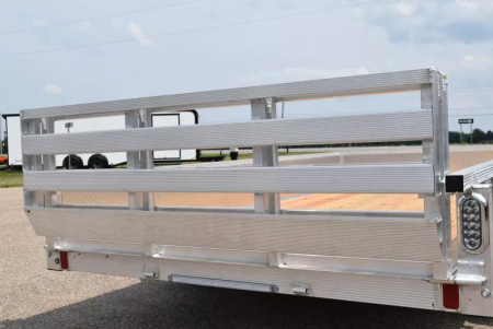 New SPORT HAVEN 6x12 OPEN UTILITY TRAILER w/ ATP SIDES & BI-FOLD GATE